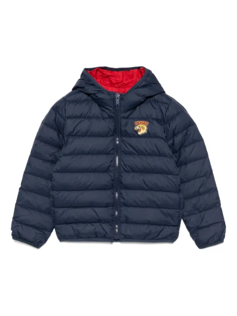 Kenzo Kids logo-printed jacket 