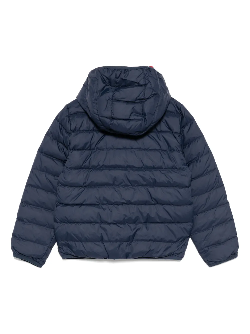 Kenzo Kids logo-printed jacket Blauw