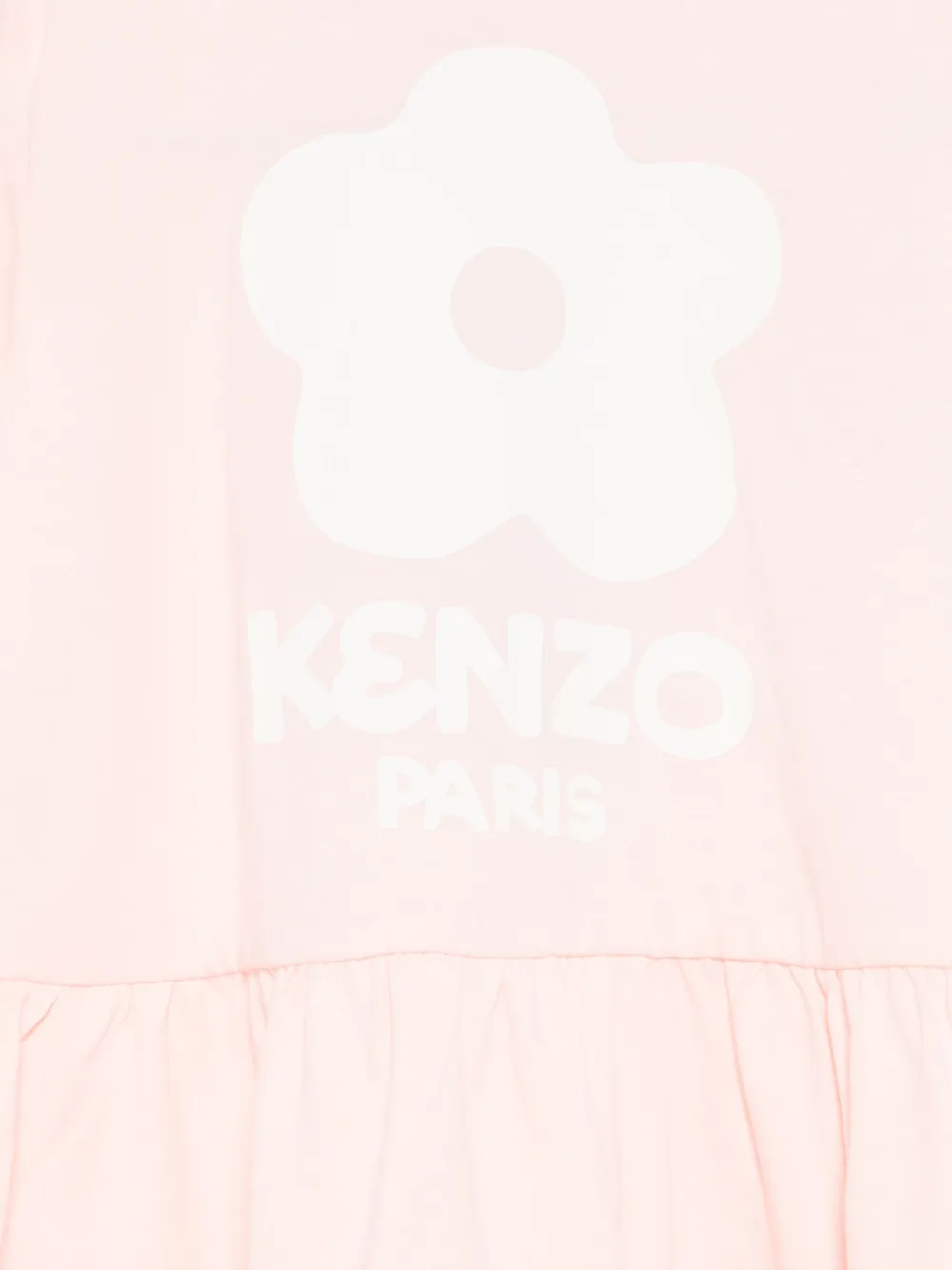 Kenzo Kids logo-printed dress Roze