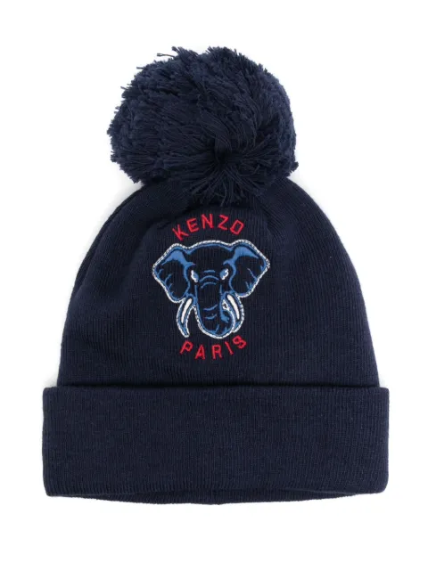 Kenzo Kids logo-embroidered hat