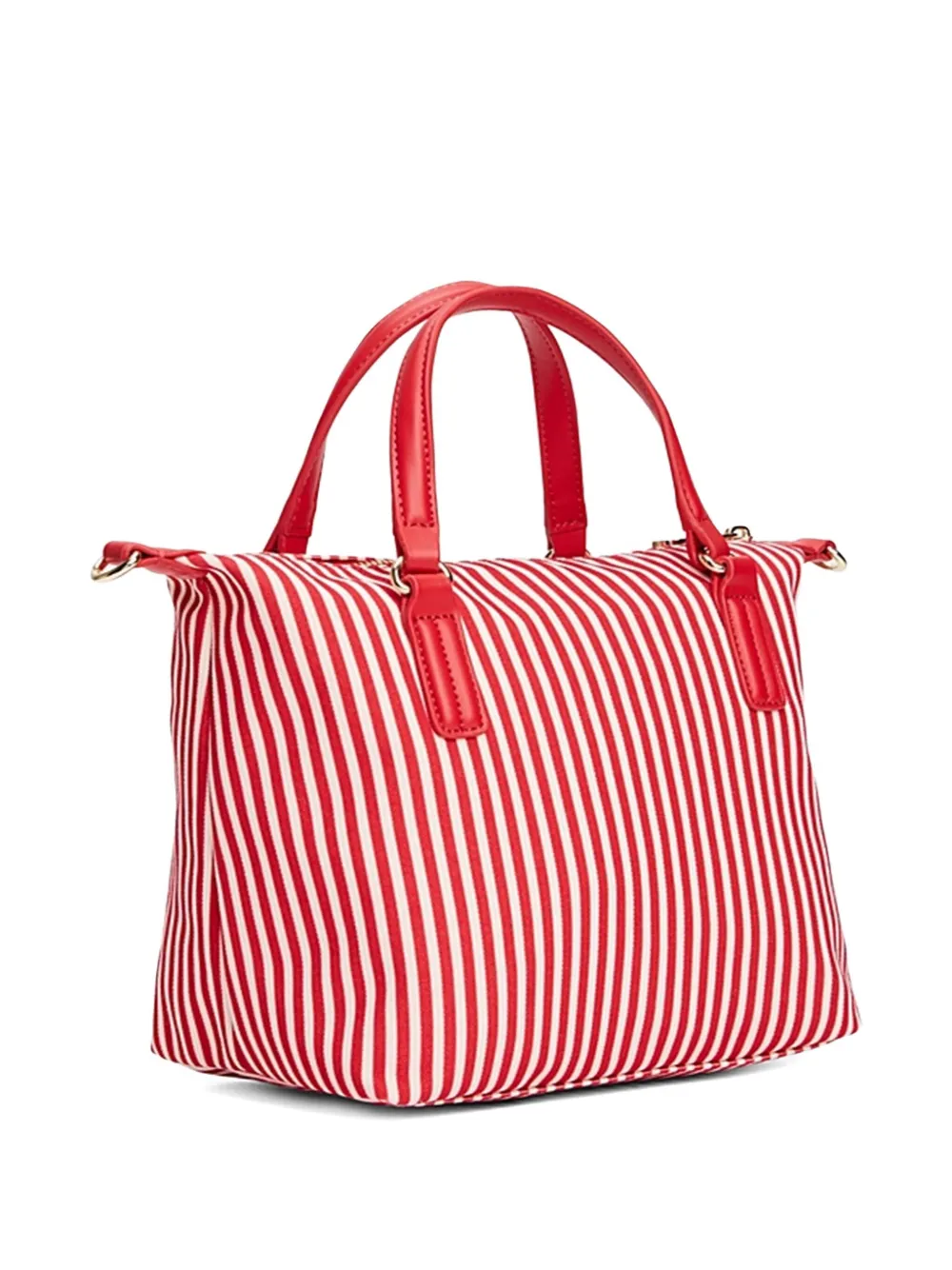 Tommy Hilfiger Summer Poppy striped tote bag | Image 2