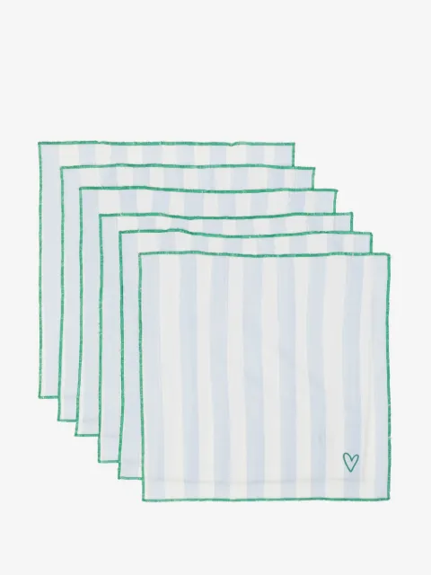Bambah lot de 6 serviettes Veranda