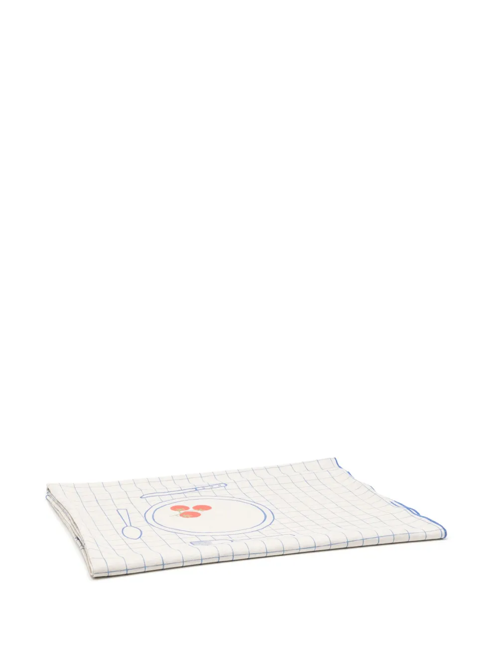 Bambah Friendsgiving Tablecloth | Blue | Image 1
