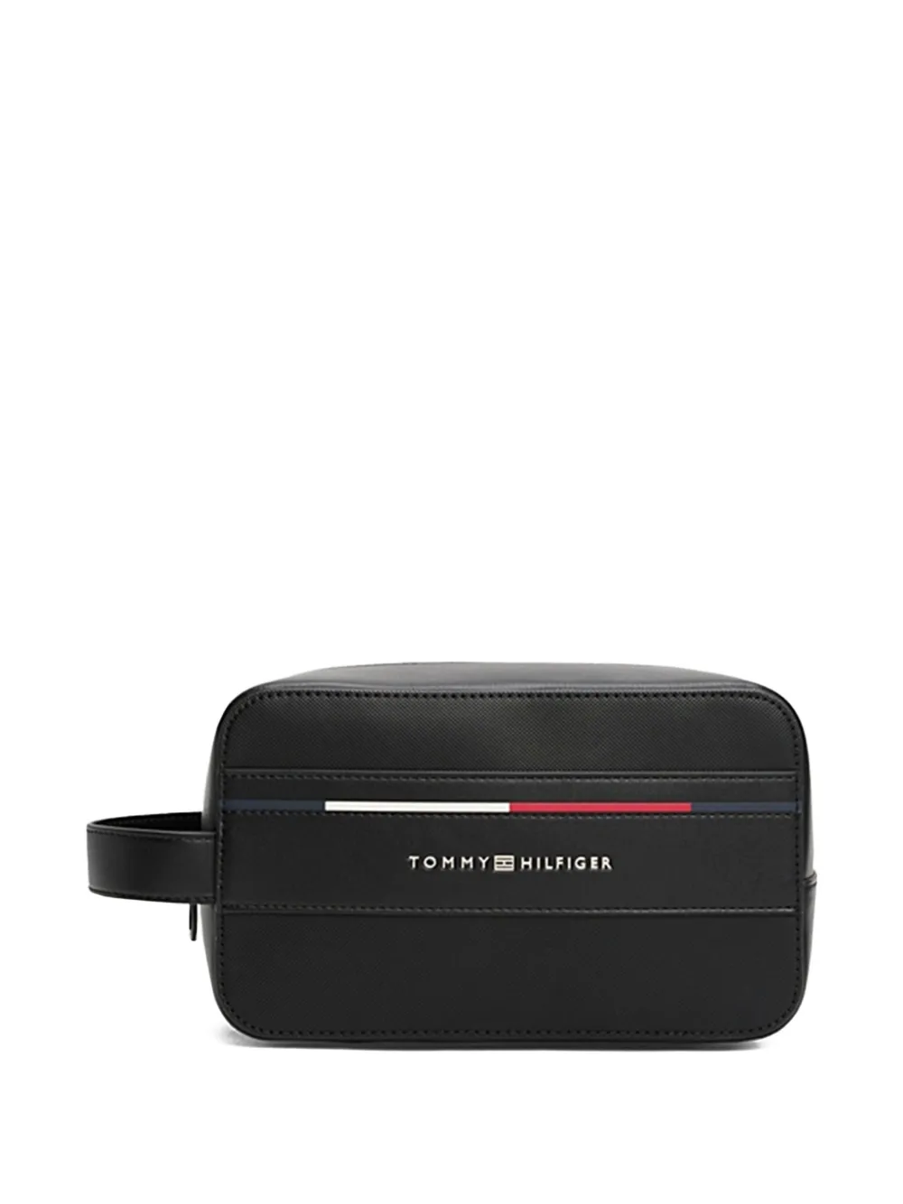 Tommy Hilfiger zip-fastening toiletry case | Black | Image 1