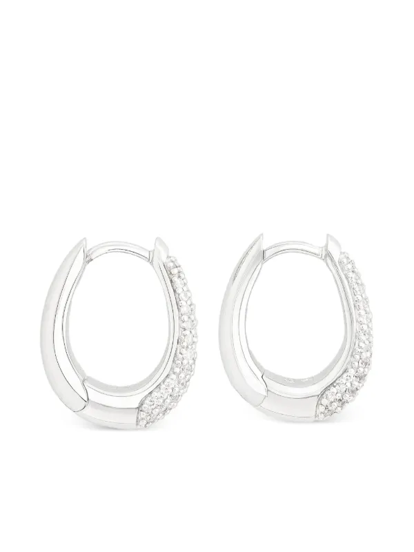 Tom Wood Liz ピアス | シルバートーン | FARFETCH JP
