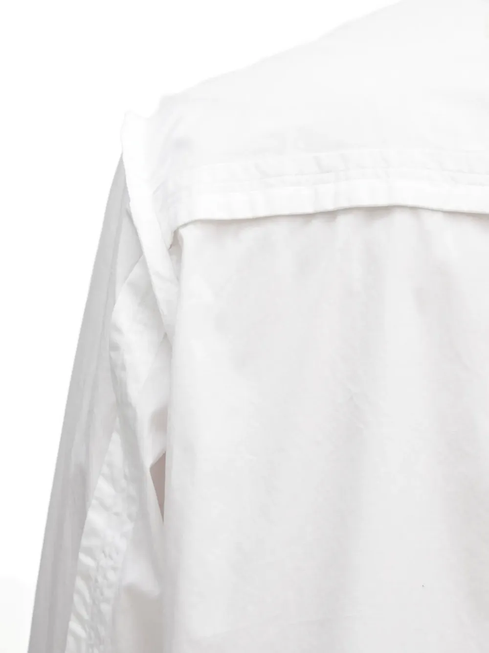 Undercover Popeline overhemd met vlakken Wit