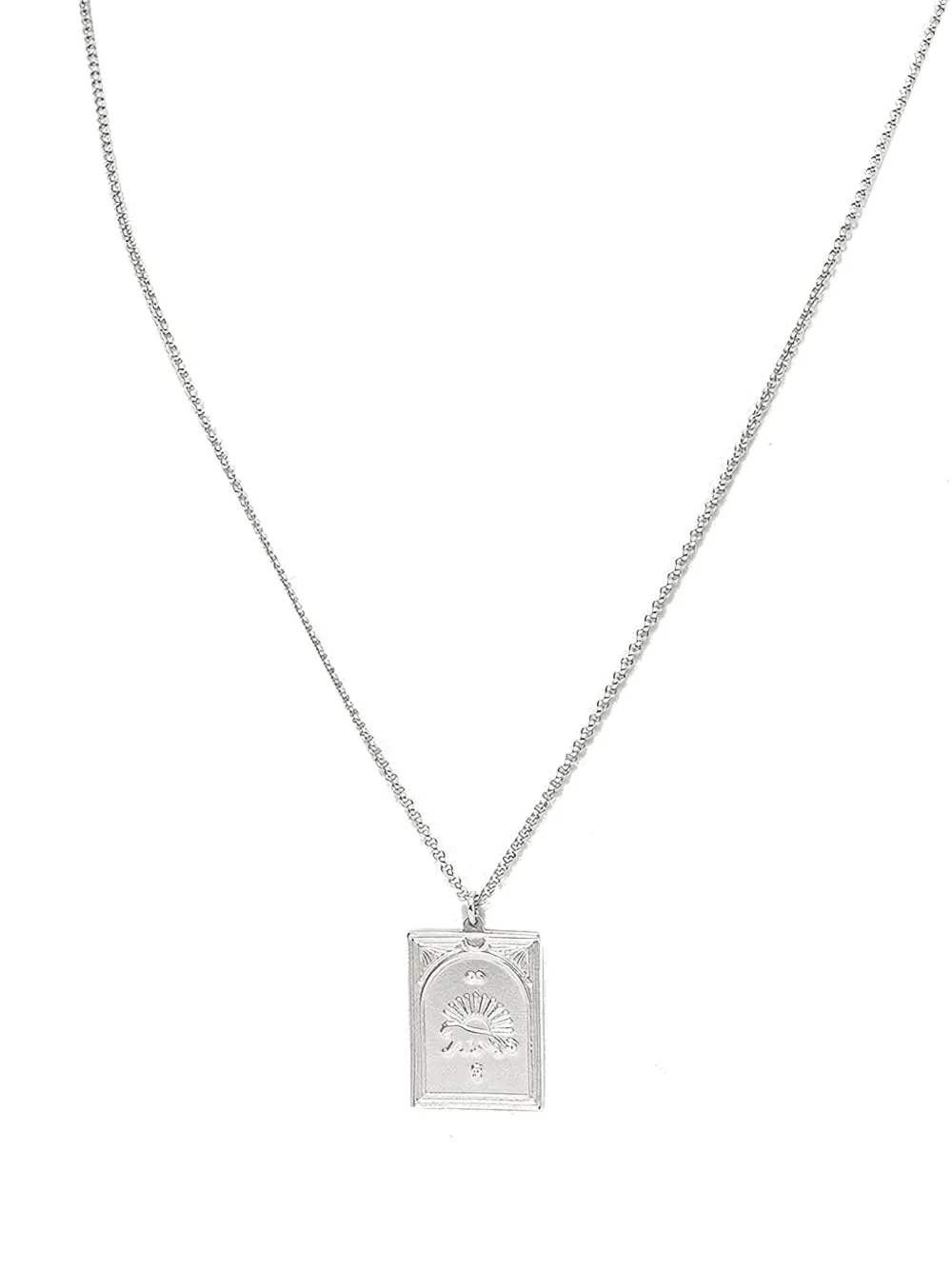 Tom Wood Tarot Strength halsketting met hanger - Zilver