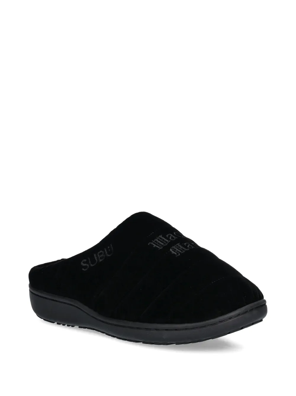 WACKO MARIA quilted embroidered slippers | Women | Image 2