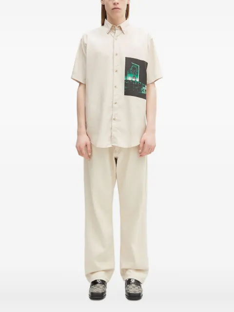 Aries chemise imprimée à manches courtes