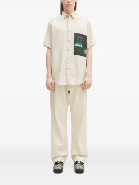 Aries graphic-print short-sleeve shirt
