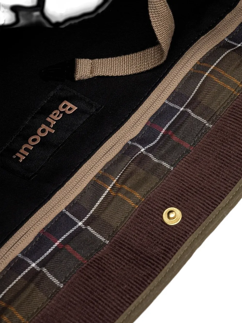Barbour Transport 3-Way shopper met zakdetail Groen