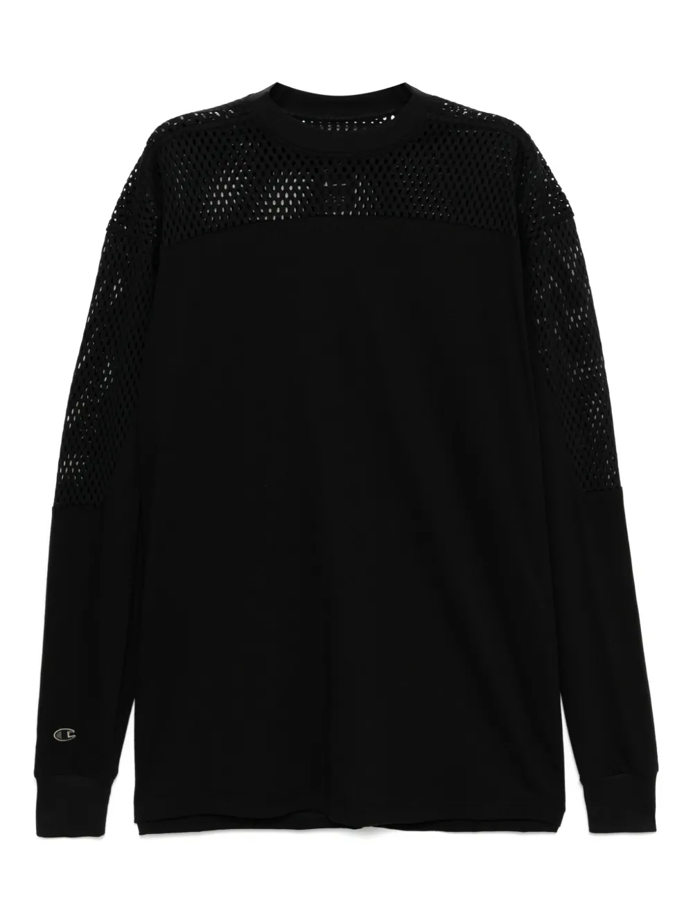 Rick Owens X Champion Girdered T-shirt | Black | Image 1