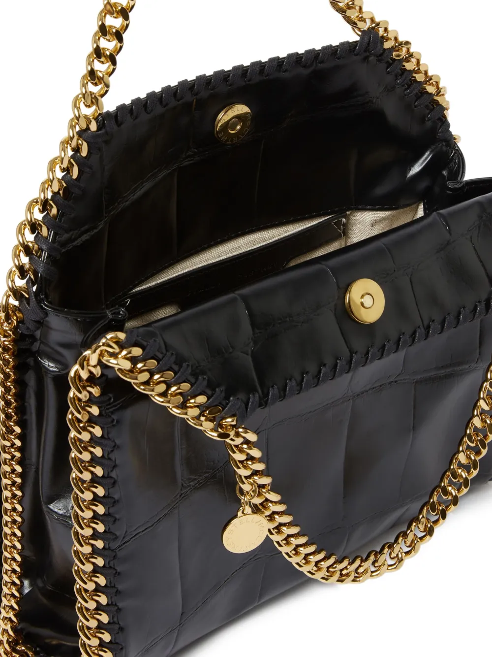Stella McCartney Falabella crossbody telefoonhoes Zwart