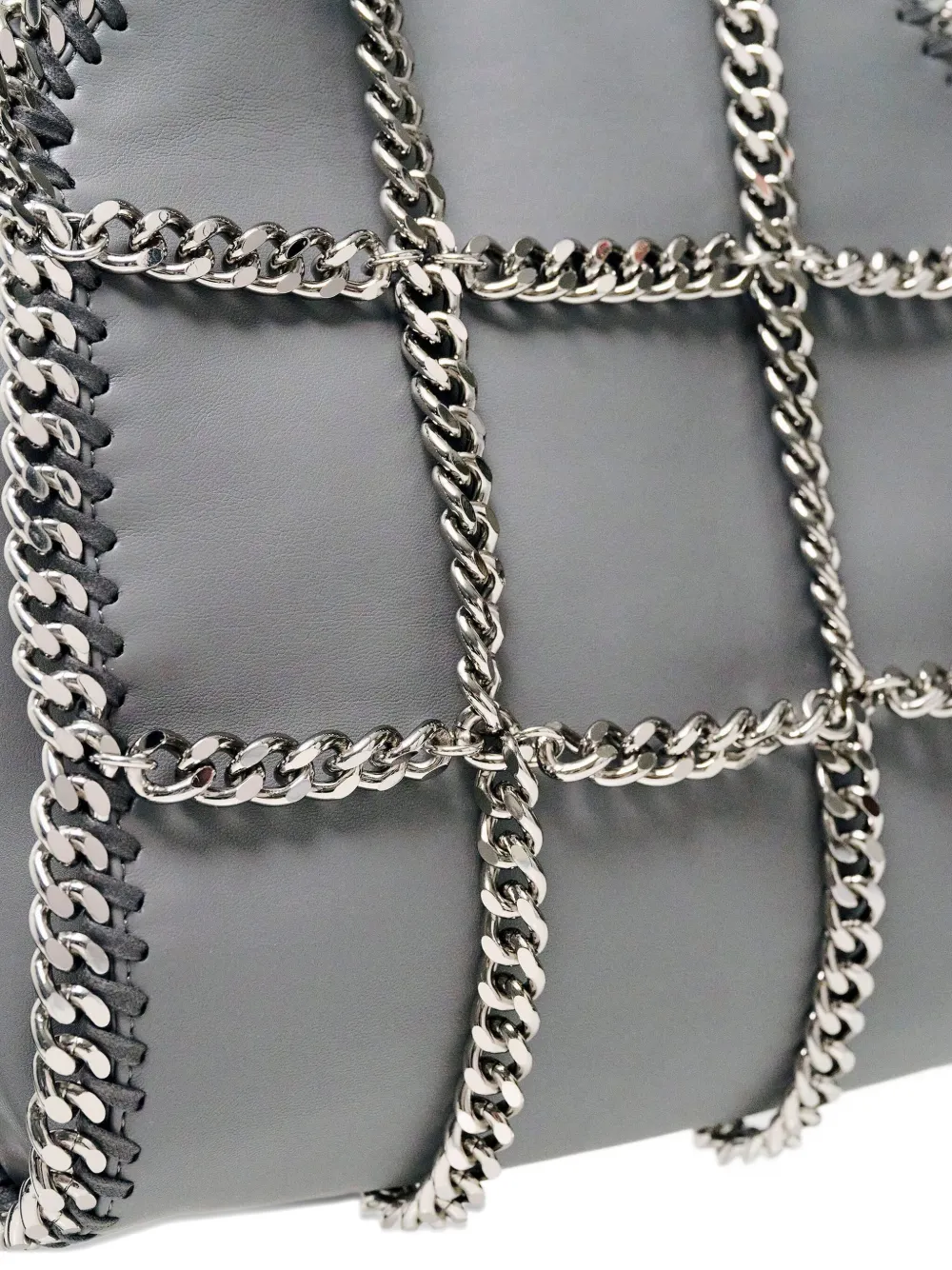 Stella McCartney Falabella Chain Cage shopper Grijs