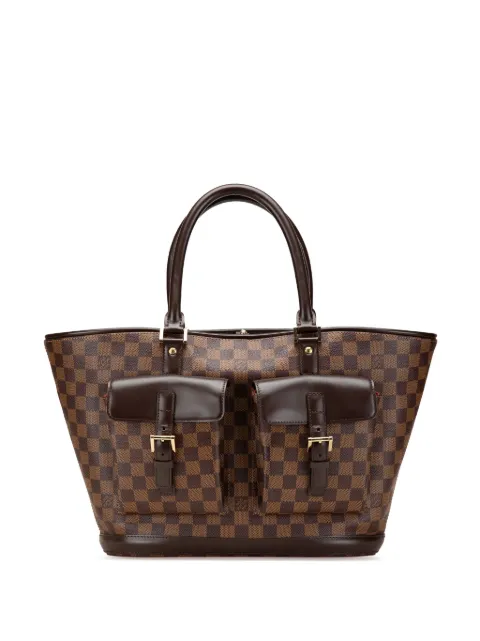 Louis Vuitton Pre-Owned tote Damier Ebene Manosque GM 2003