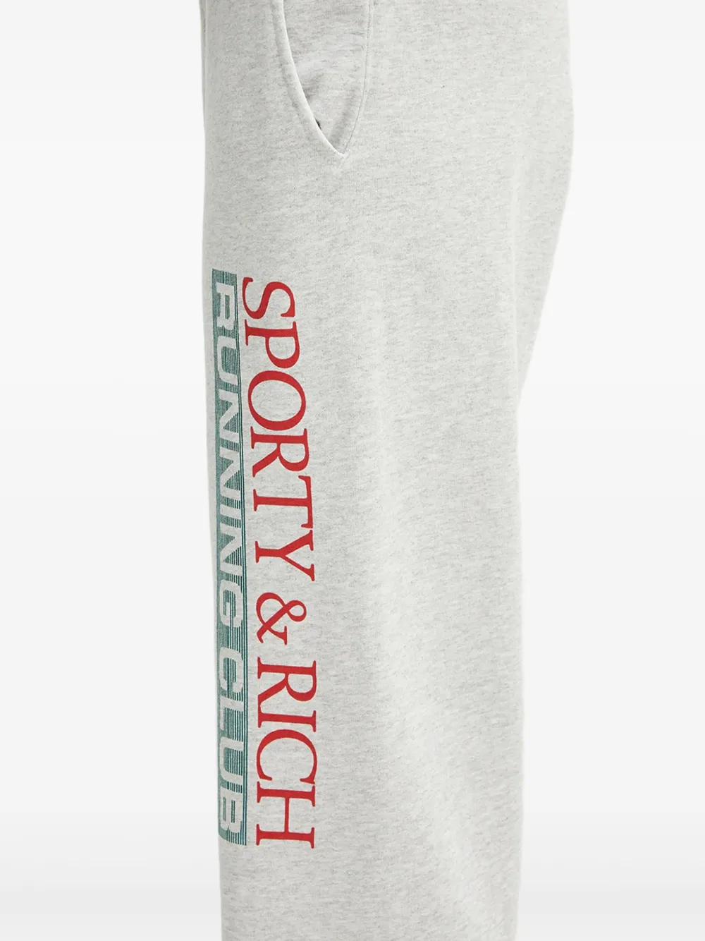 Sporty & Rich Finish Line sweatpants Grijs