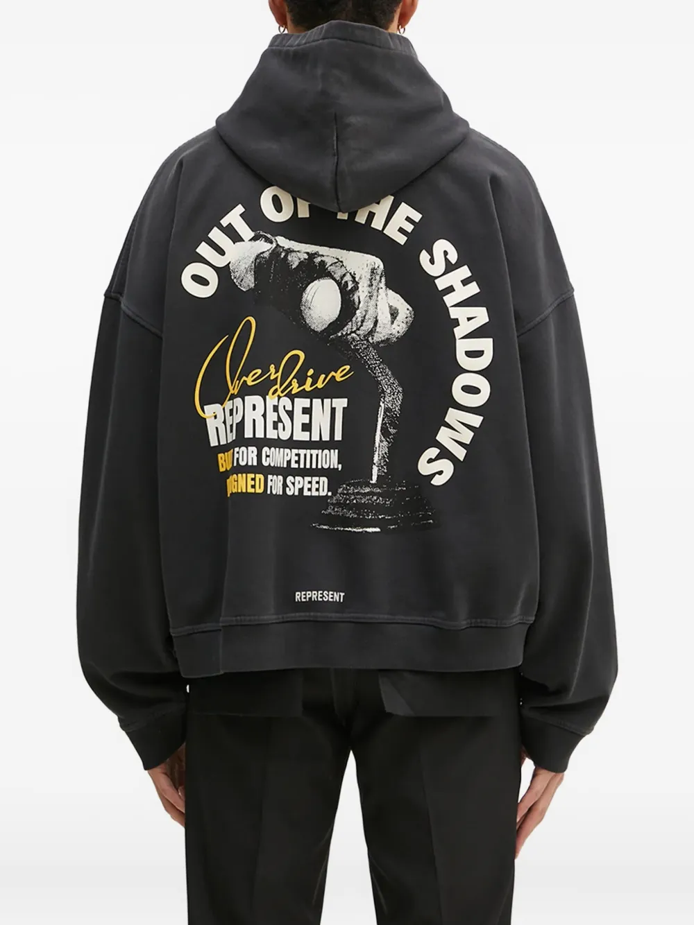 Represent Out Of The Shadows hoodie Zwart