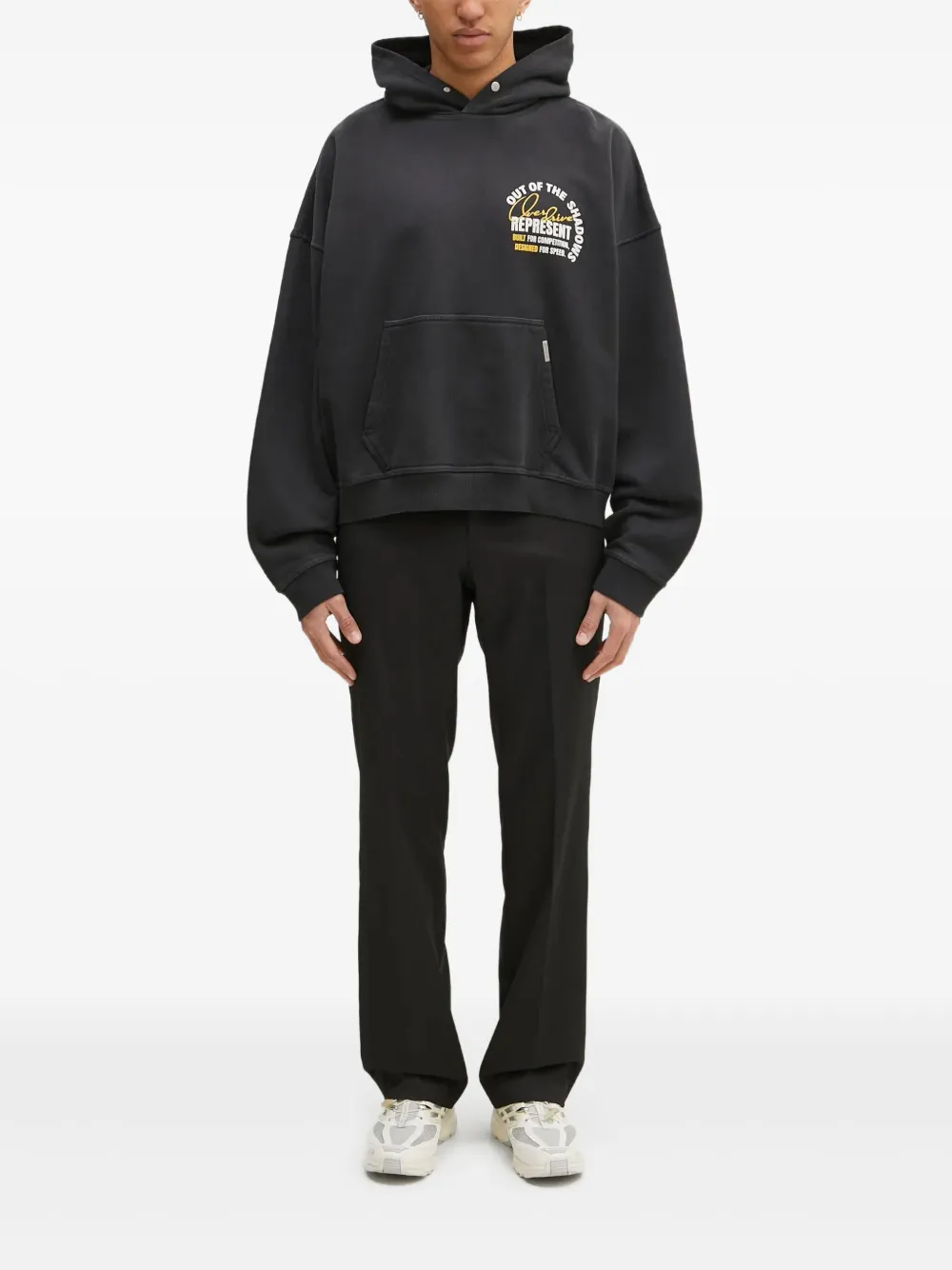 Represent Out Of The Shadows hoodie Zwart