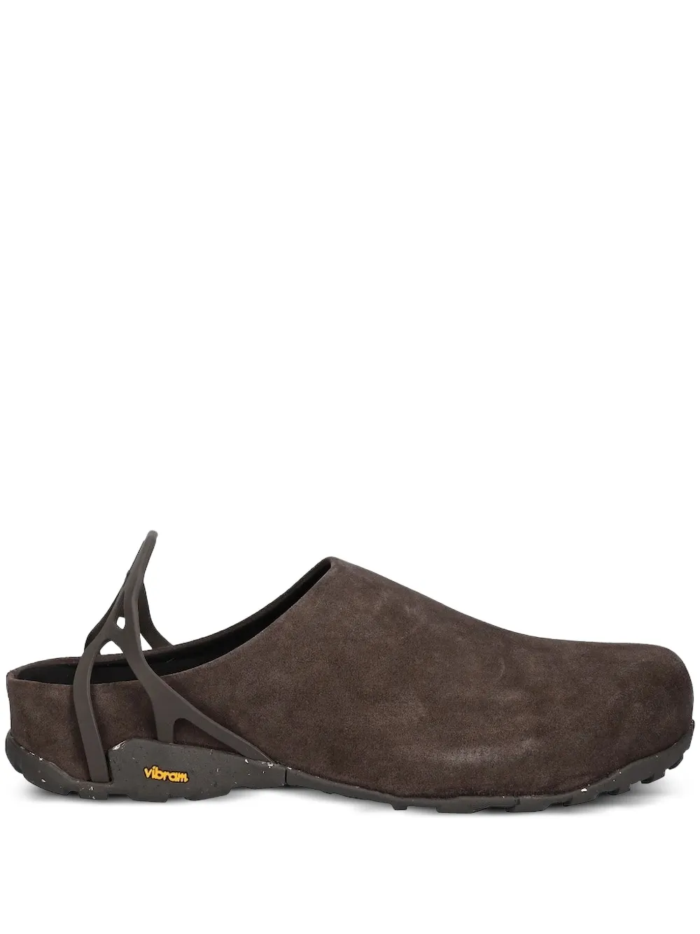 ROA Fedaia suede back-strap mules | Brown | Image 1