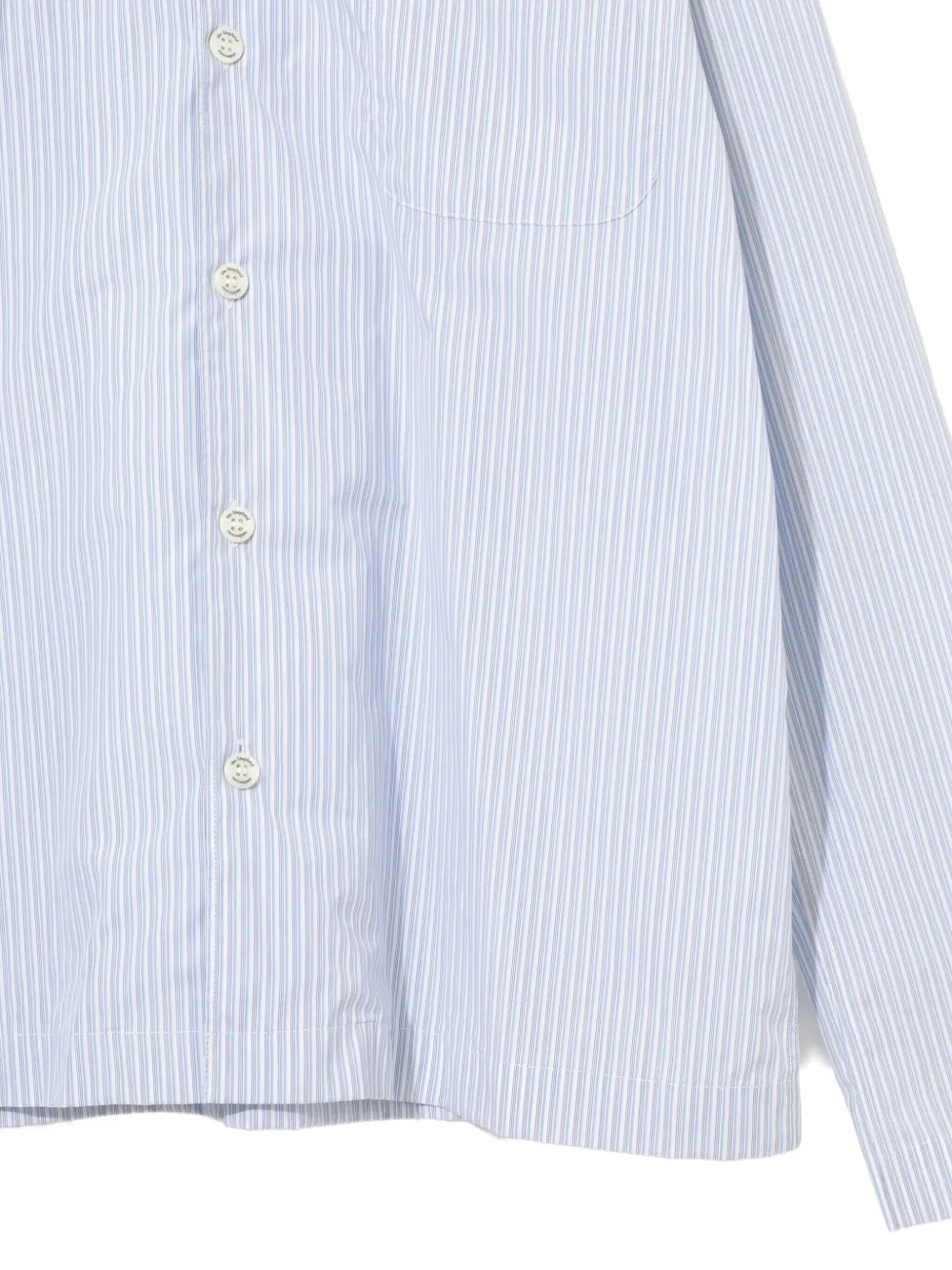 Undercover x Sunspel katoenen overhemd Blauw