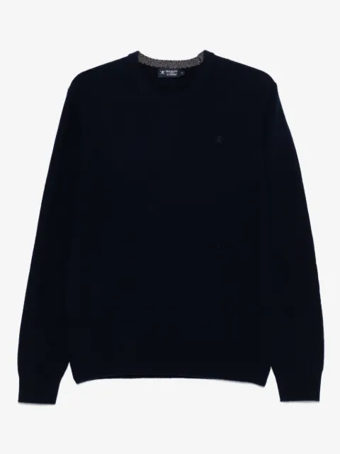 Hackett London suéter con cuello redondo