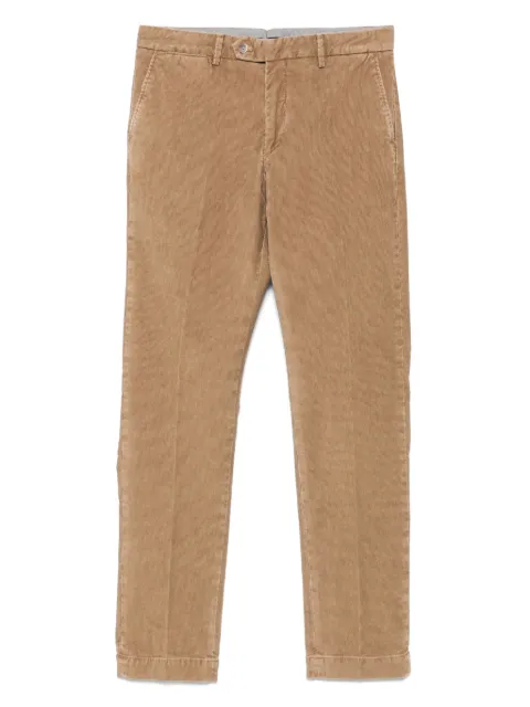 Hackett logo-patch trousers