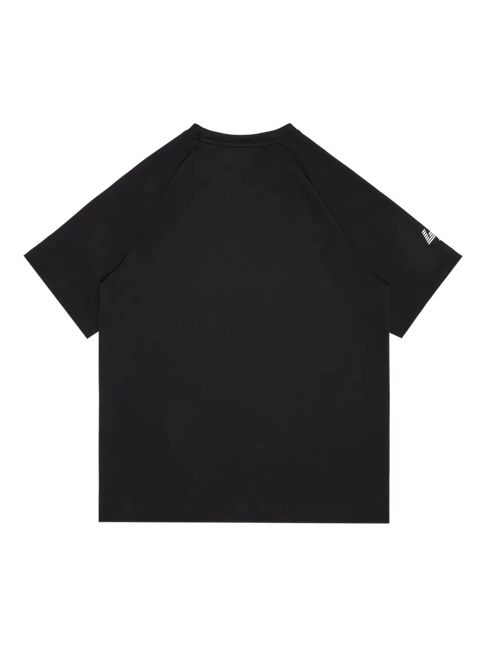 Emporio Armani Kids T-shirt met logoprint Zwart