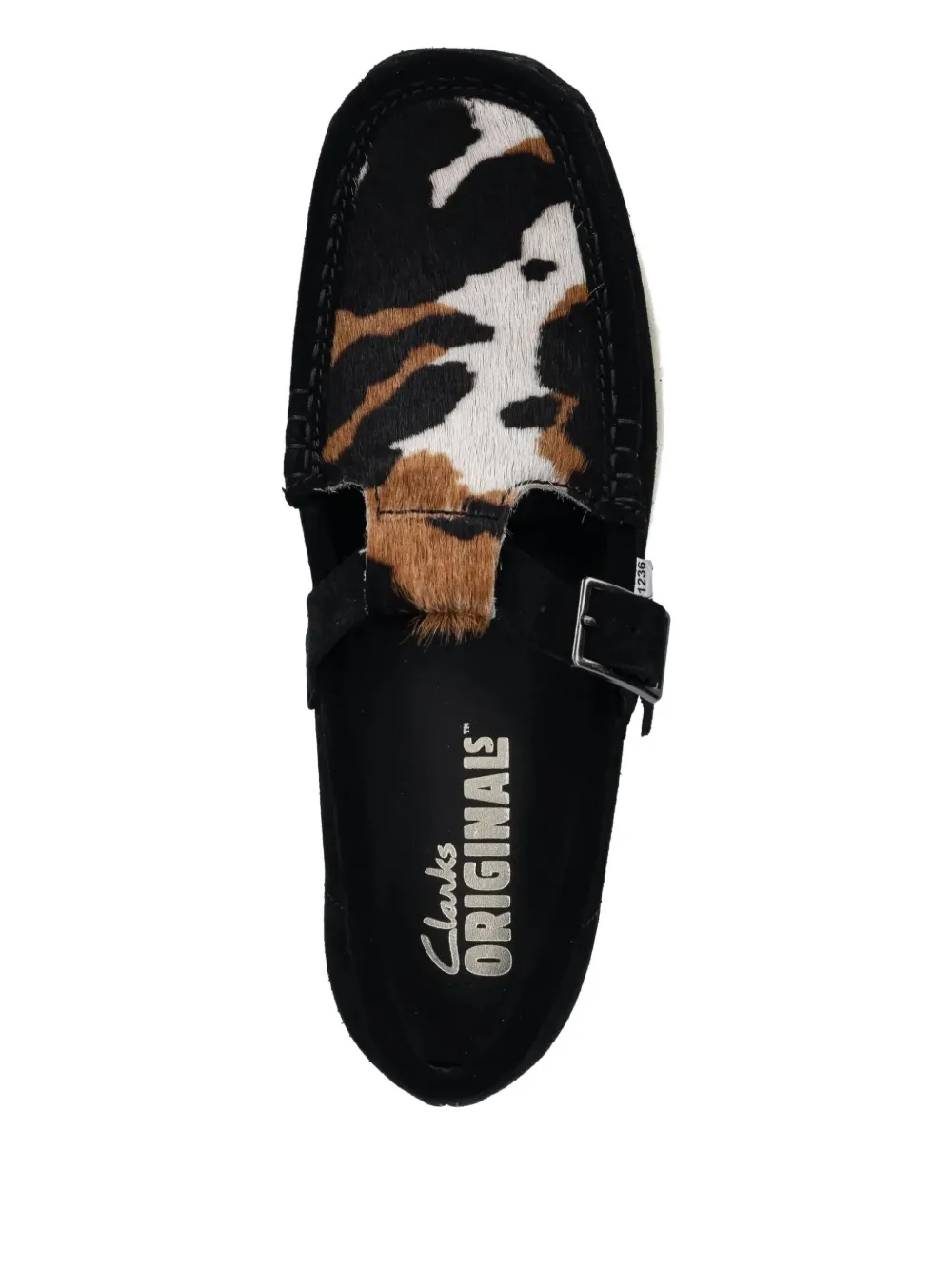 Clarks Originals Leren loafers Zwart