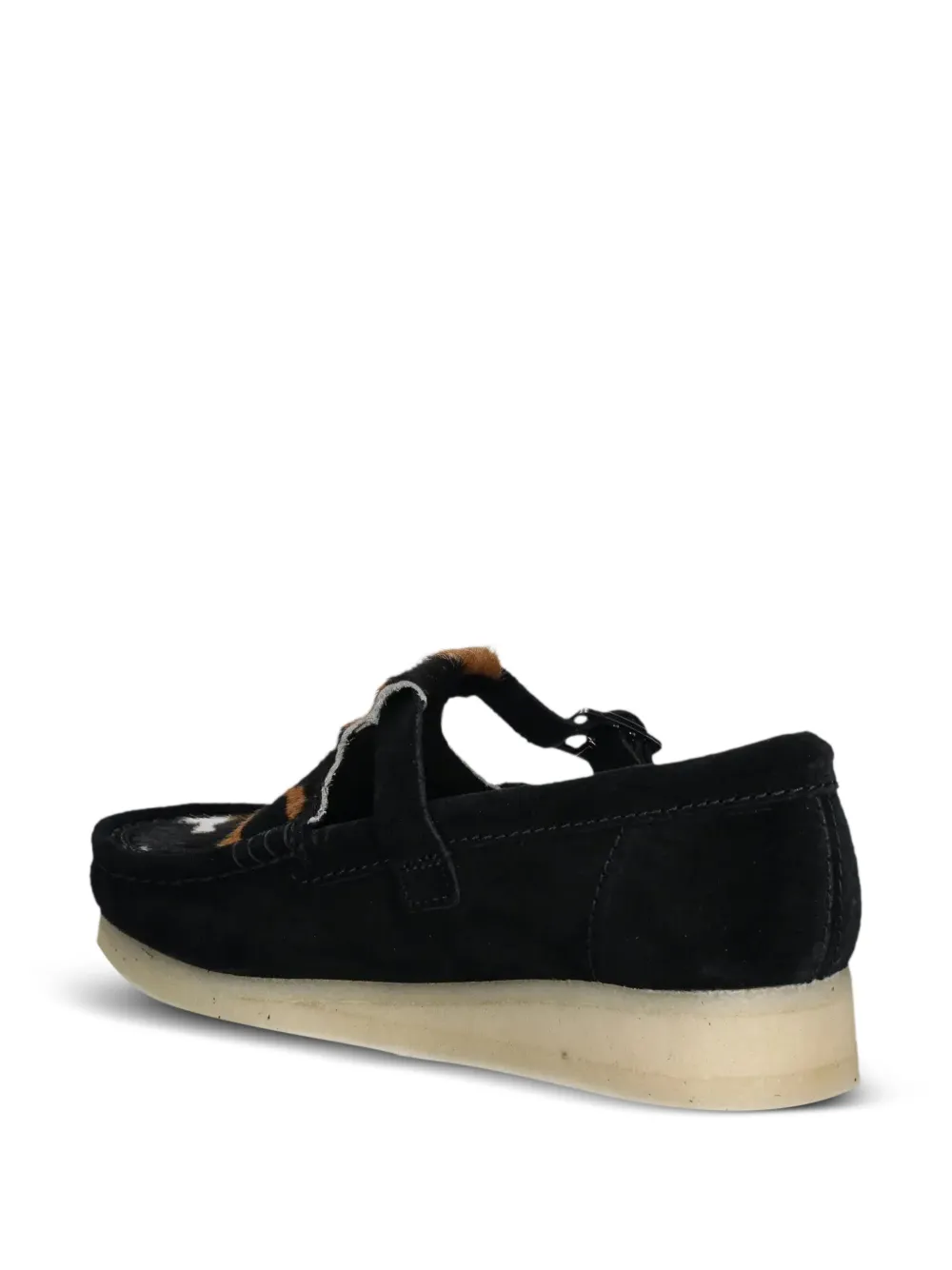 Clarks Originals Leren loafers Zwart