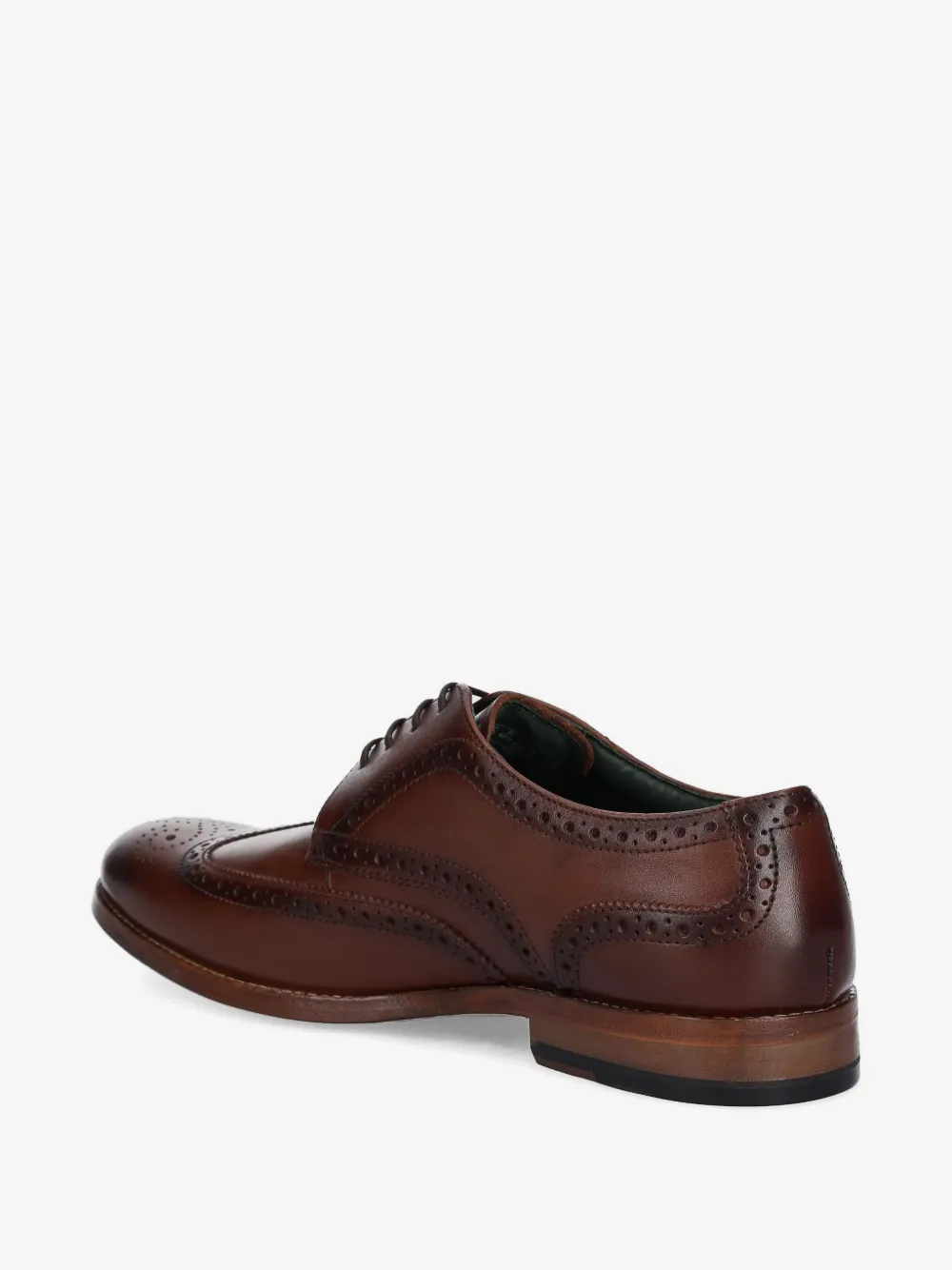 Clarks Mens Size 10 Brown Leather Cap Toe Derby Dress Shoes Lace Up Comfort Men main image 3