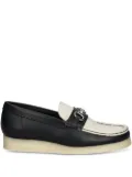 Clarks Originals two-tone leather loafers - Black