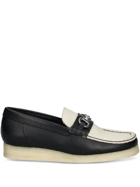 Clarks Originals two-tone leather loafers