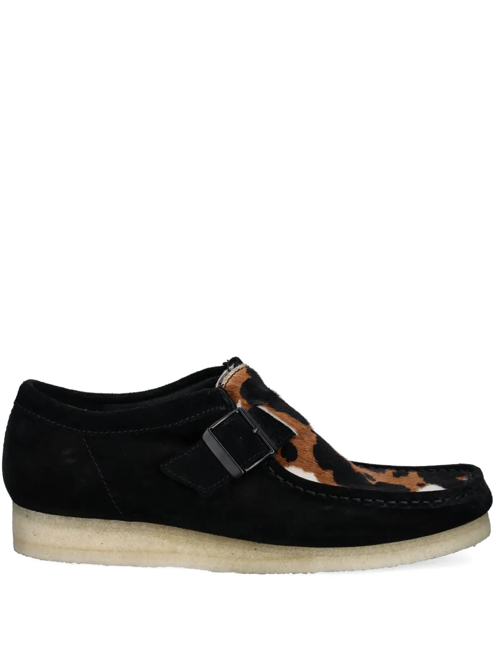 leopard-print loafers