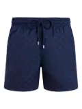 Vilebrequin turtle-monogram swim shorts - Blue
