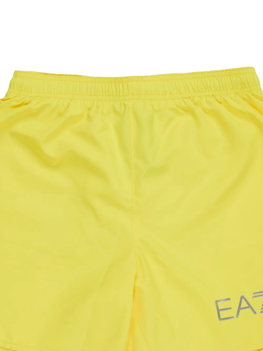 Emporio Armani Kids Zwembroek met logoprint Geel
