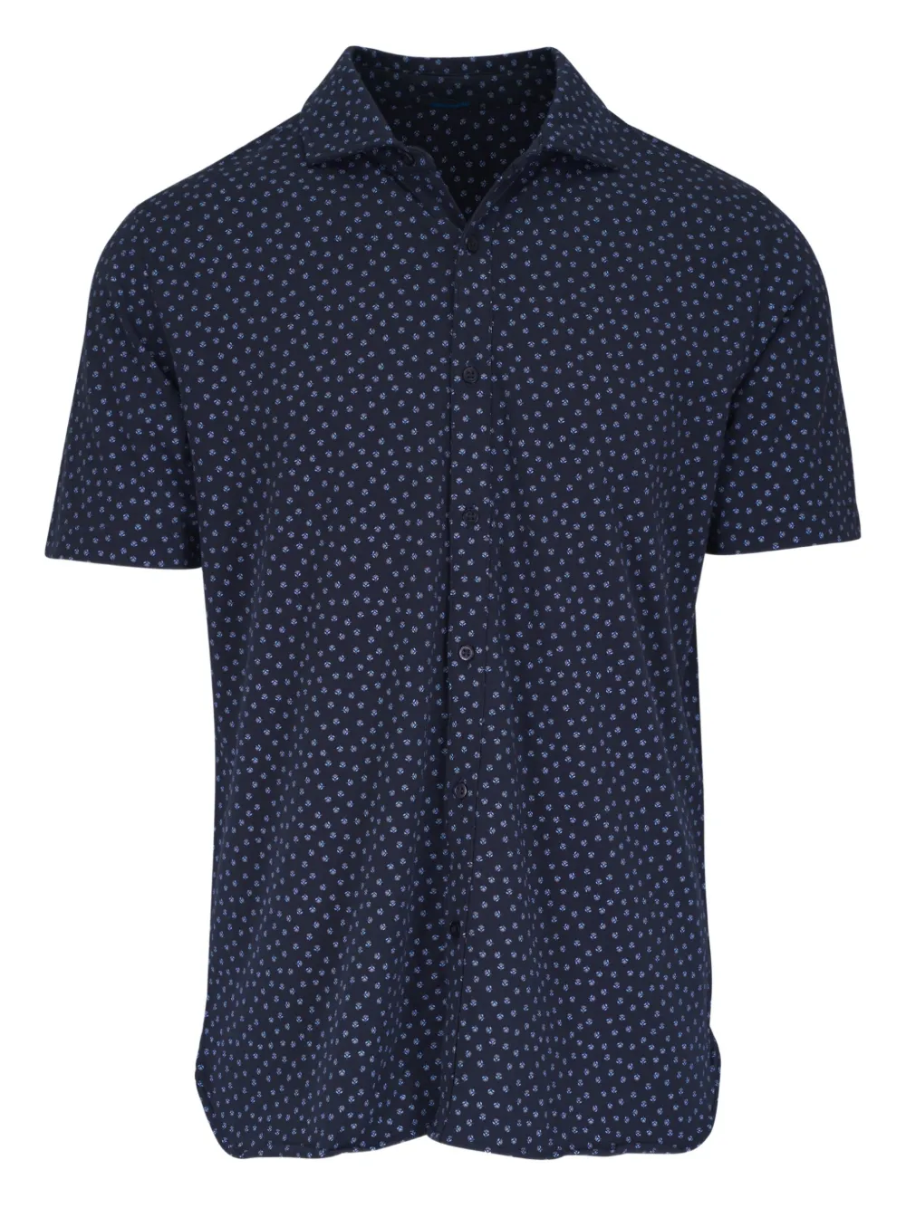 Pya camisa con estampado micro | azul | Image 1