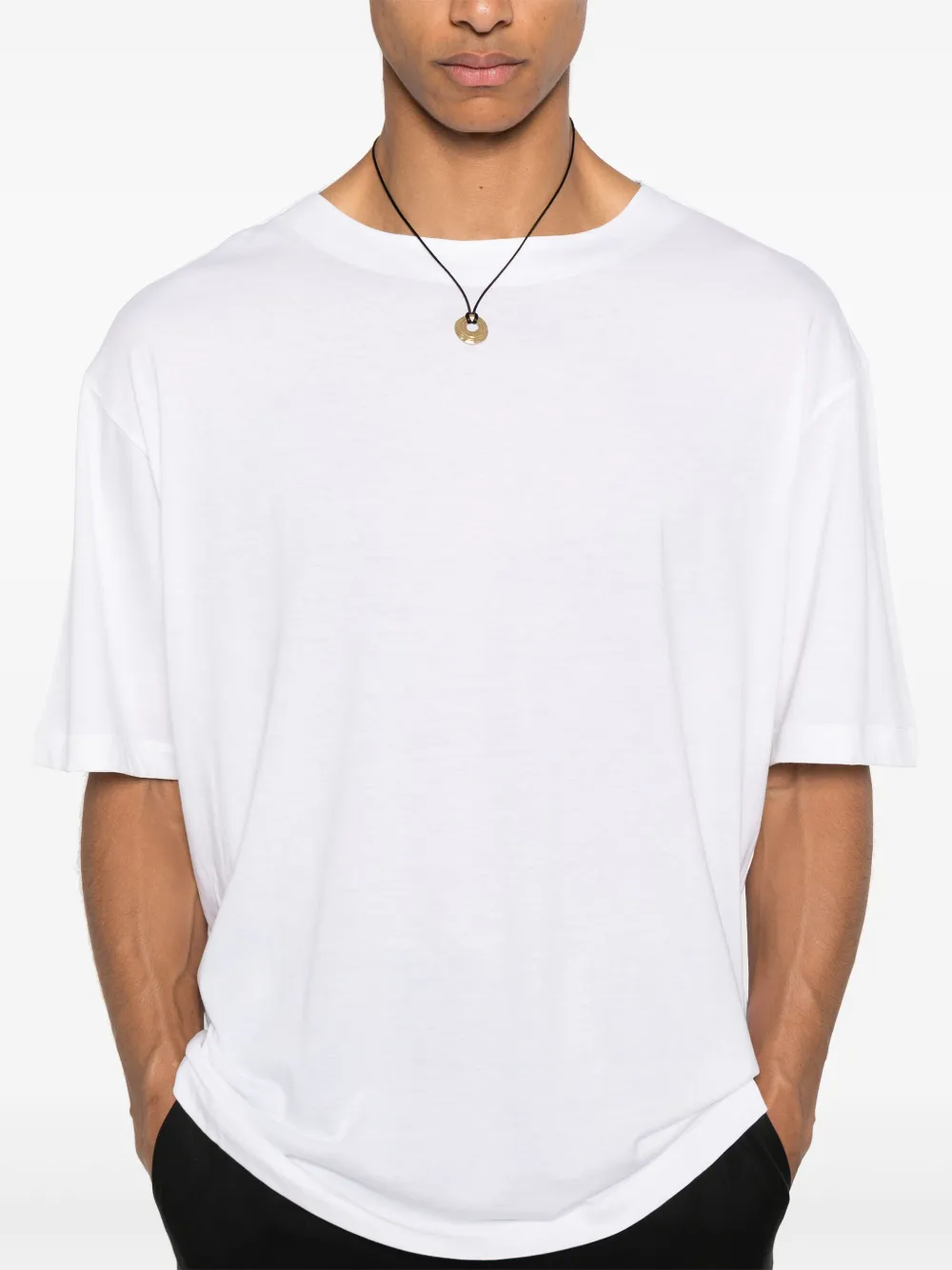 Emporio Armani T-shirt met ronde hals Wit