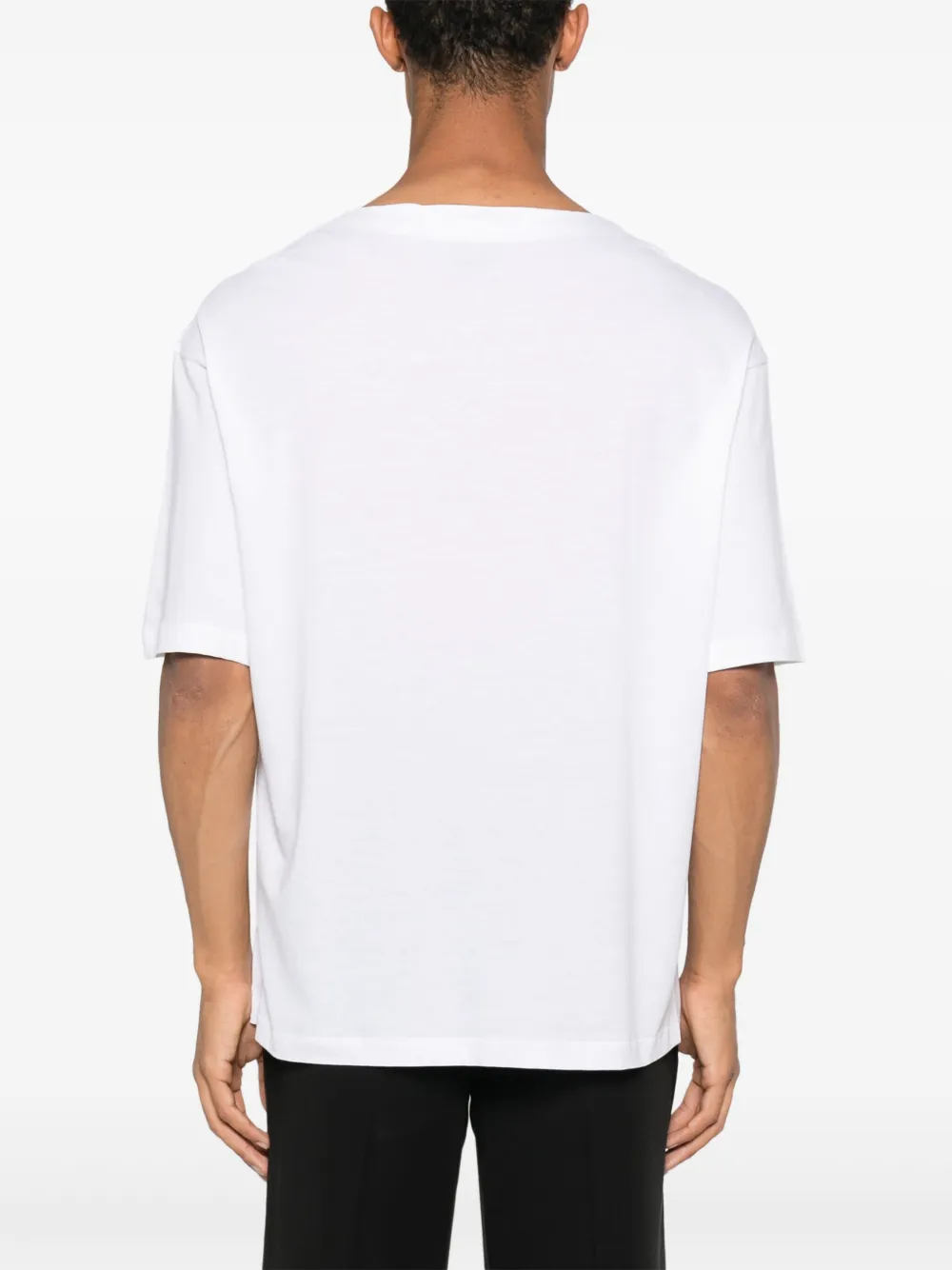 Emporio Armani T-shirt met ronde hals Wit