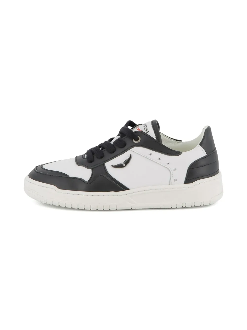 Zadig & Voltaire Wings Contrast-panel Sneakers In White