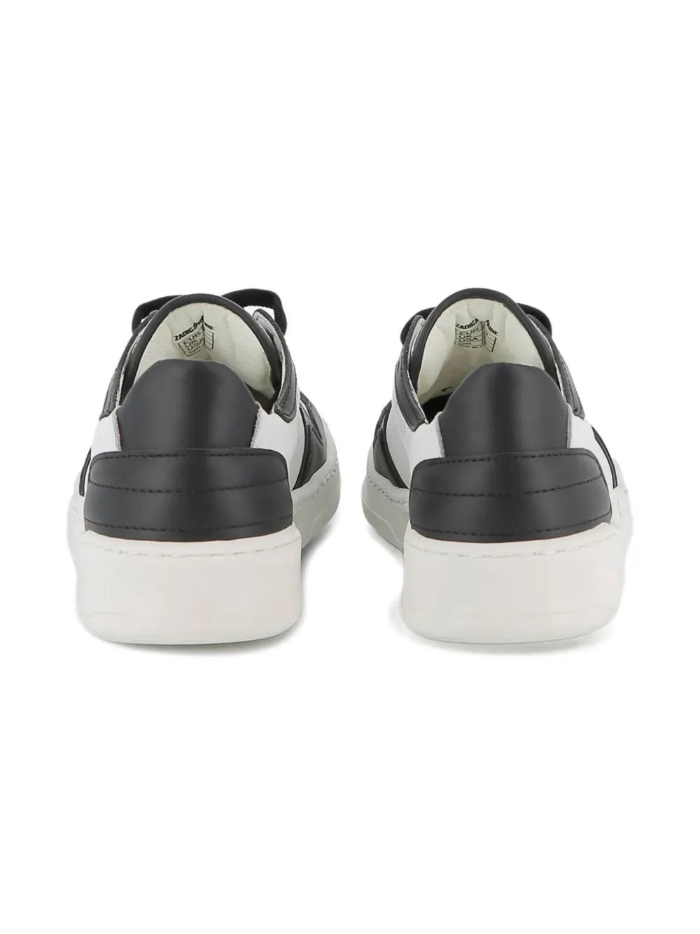 Zadig & Voltaire Wings Contrast-panel Sneakers In White