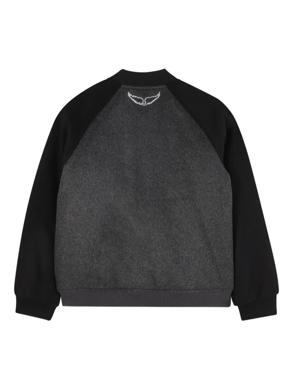 Zadig & Voltaire Kids Bomberjack met vlakken Zwart