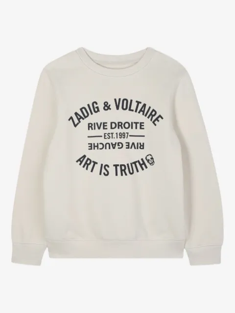 Zadig & Voltaire Kids graphic-print sweatshirt