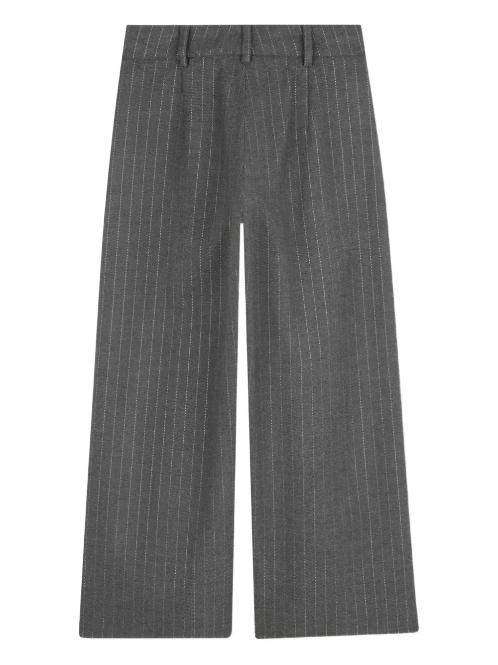 Zadig & Voltaire Kids Broek met krijtstreep Grijs