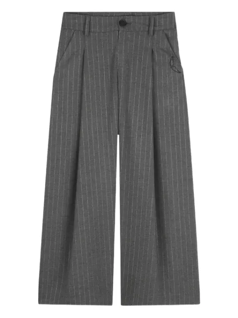 Zadig & Voltaire Kids Calça risca de giz