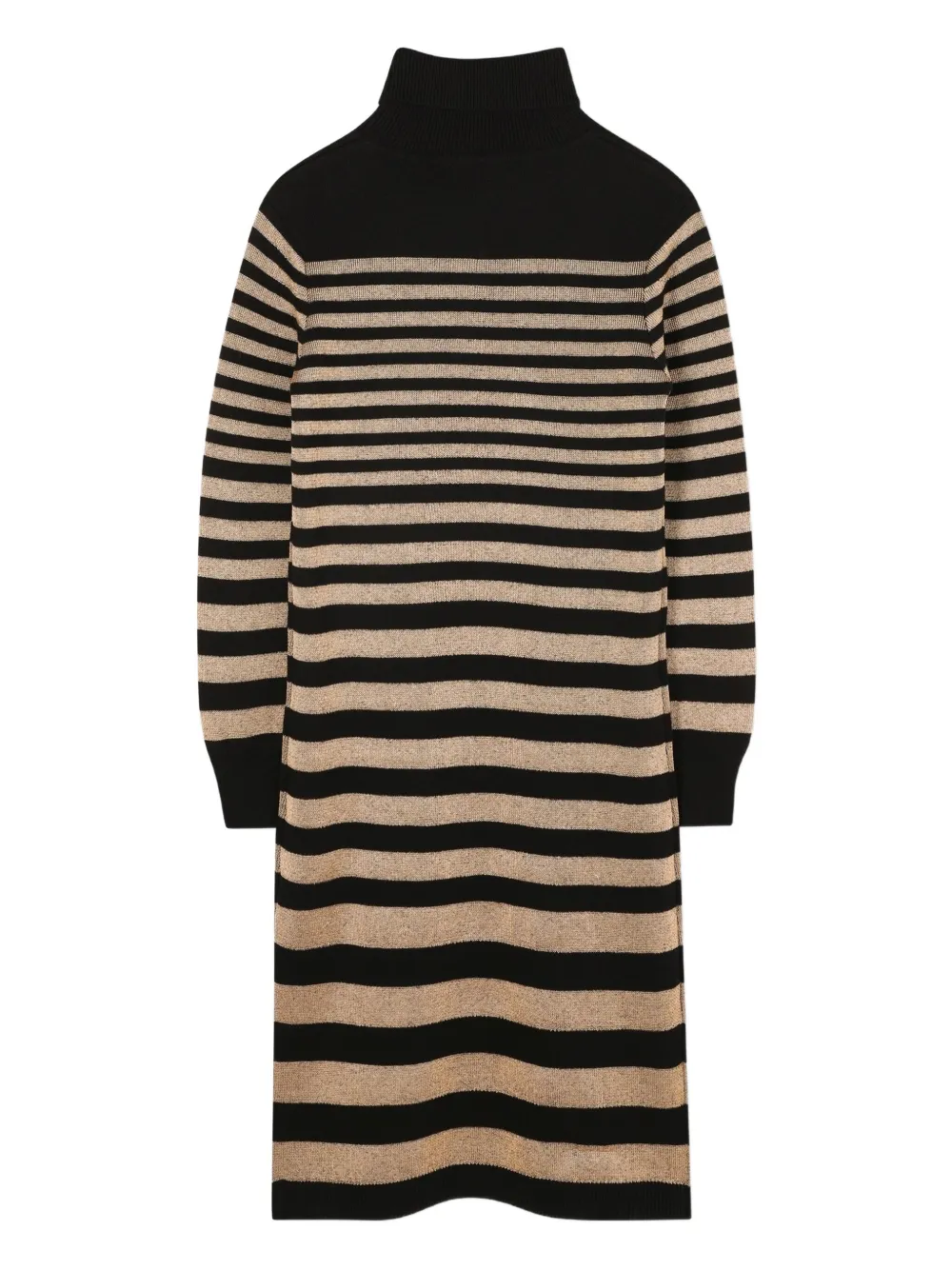 SONIA RYKIEL ENFANT Gestreepte jurk Zwart
