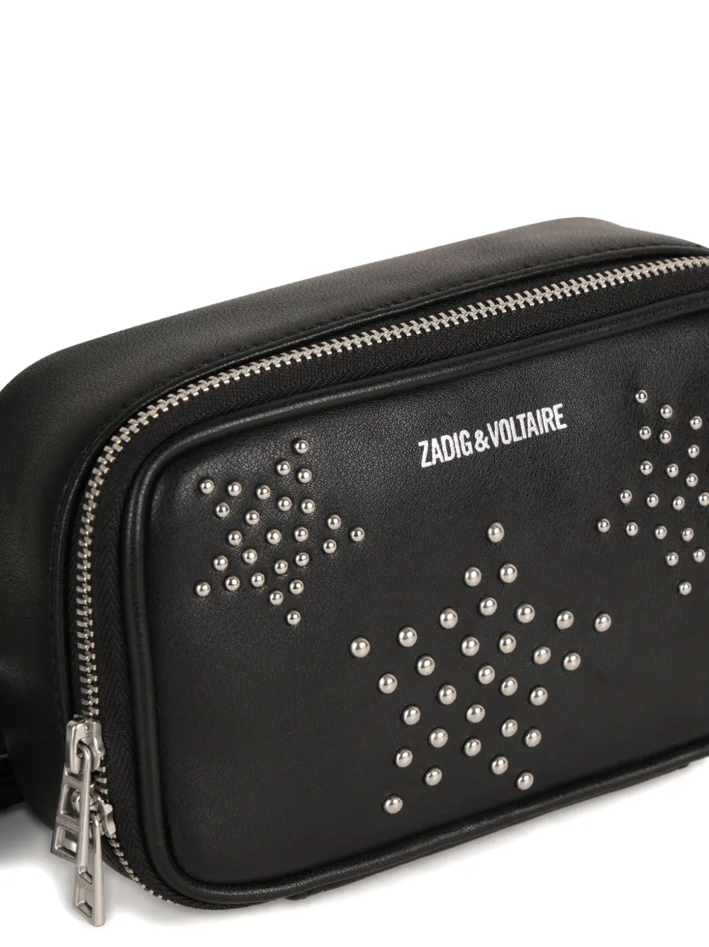 Zadig & Voltaire Kids Schoudertas met studs Zwart