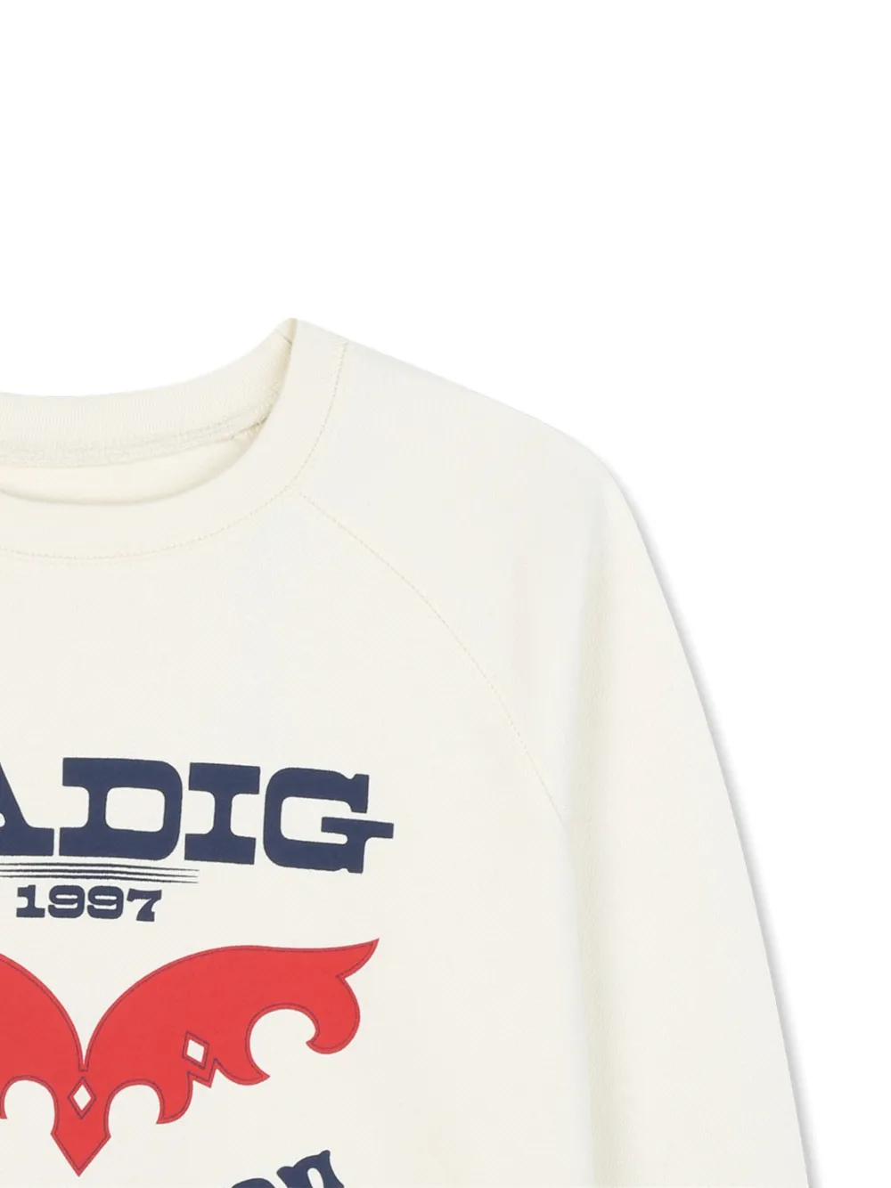 Zadig & Voltaire Kids Sweater met grafische print Wit