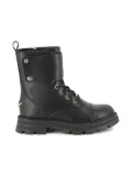 Zadig & Voltaire Kids rugged-sole lace-up boots - Black