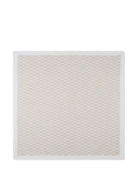 Michael Kors Kids logo-patterned border blanket