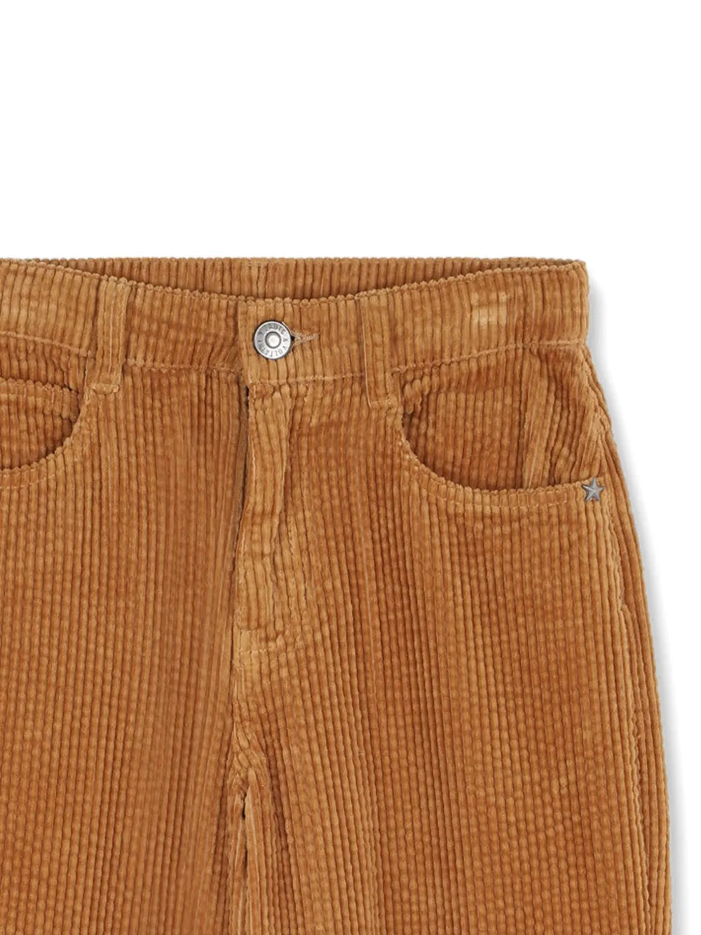 Zadig & Voltaire Kids Ribfluwelen broek Bruin